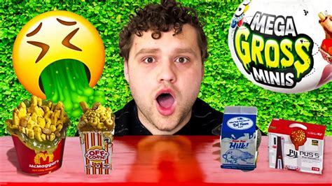 $100 Mega Gross Mini Brands Unboxing! - YouTube