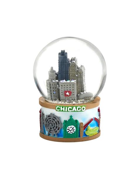 Godinger Chicago Snow Globe Small, Created for Macy's - Macy's