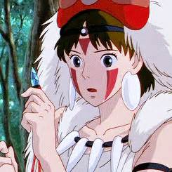 GIF princess mononoke - animated GIF on GIFER - by Tojashura