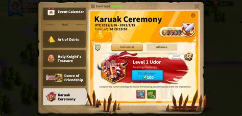 The Karuak Ceremony | Rise of Kingdoms