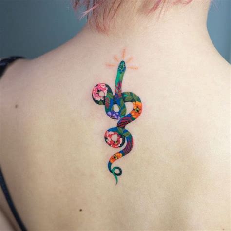 Colorful-Snake-Art-Zihee-Tattoo | Tattoos, Cool tattoos, Beautiful tattoos