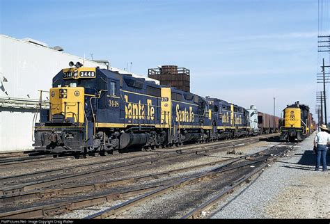 ATSF 3448 Atchison, Topeka & Santa Fe (ATSF) EMD GP35 at Fullerton ...