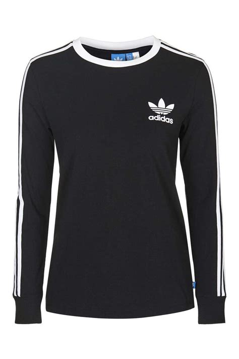 Three Stripe Long Sleeve Top Adidas Originals - Tops - Clothing ...