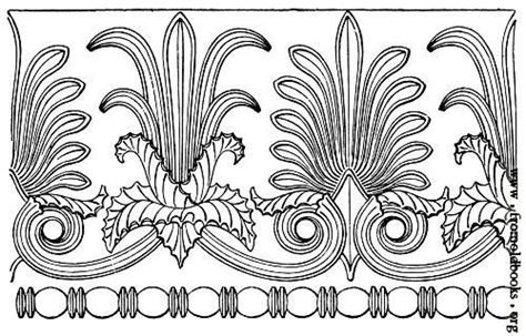 Figure 3.54.—Ionic Frieze Source: unknown: “A Textbook on Ornamental ...