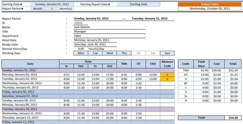 Excel Timesheet Template With Formulas – Professional.fromgrandma.best