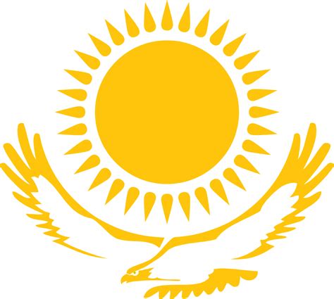 File:Eagle and sun from the Kazakh flag.svg | Flags of the world, Poster wall art, Vinyl decal ...