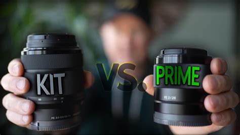 Kit Lens VS Prime Lens for YouTube - Is It Really Worth Upgrading RIGHT ...