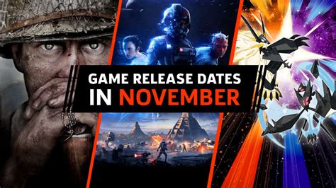 Game Release Dates In November 2017 For PS4, Xbox One, PC, And Switch ...