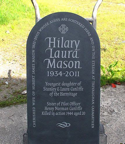 Examples of Simple and Dignified Headstones by Ieuan Rees. | Headstones ...