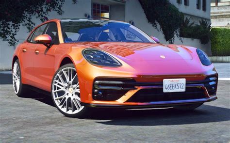 Porsche Panamera Turbo S Sport Turismo 2021 GTA 5 - gtacarmods.com