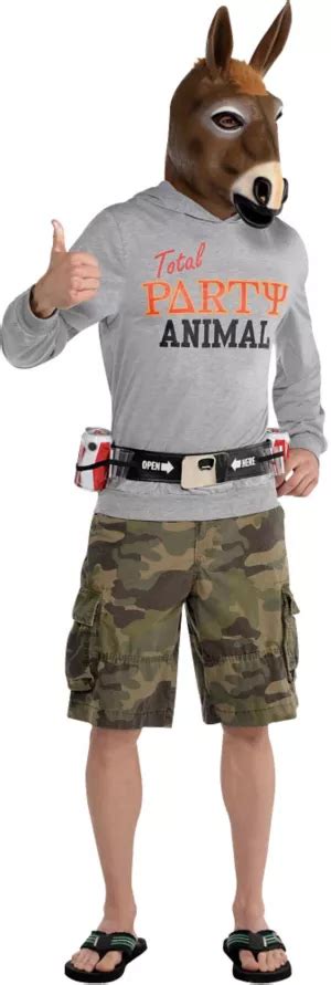 Adult Party Animal Costume - Party City