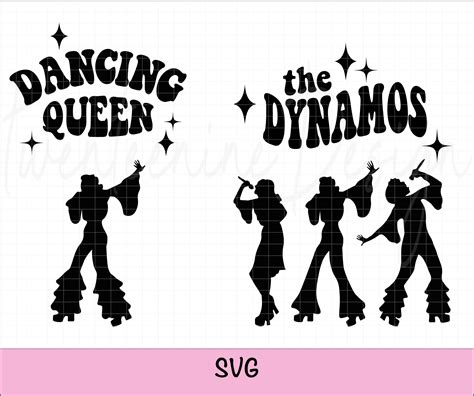 Dancing Queen SVG the Dynamos SVG Bride Mama Mia - Etsy