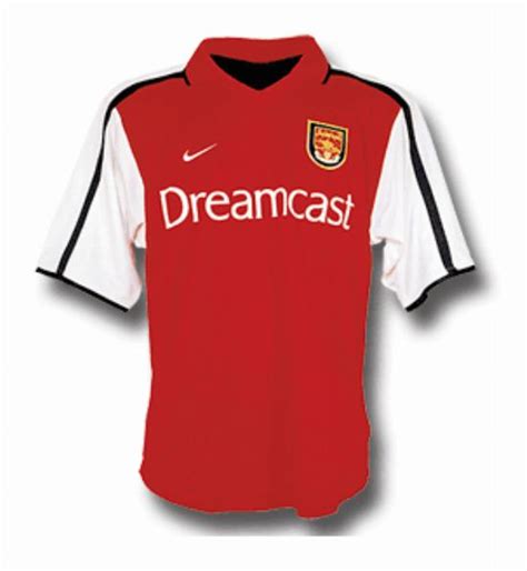 Arsenal FC 2001-02 Home Kit