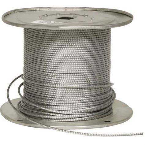 Galvanized Steel Wire Rope at Rs 40/meter | Galvanized Wire Rope in Kangra | ID: 16632124348