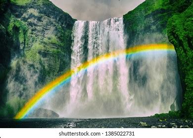 48,918 Waterfall Rainbow Images, Stock Photos, 3D objects, & Vectors ...