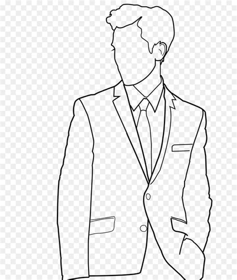 Man In Suit Cartoon Drawing - bmp-best