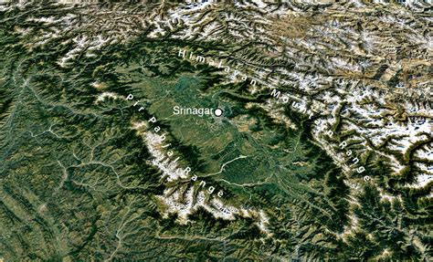 Political Map of Kashmir Region - Nations Online Project