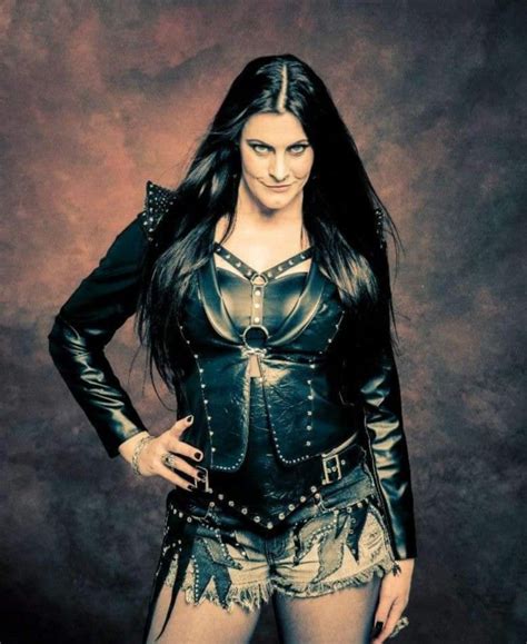 Floor Jansen-lead singer of Nightwish | Heavy metal girl, Metal girl, Metal chicks