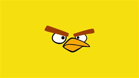 Download Yellow Bird HD Wallpaper - Angry Birds Wallpapers