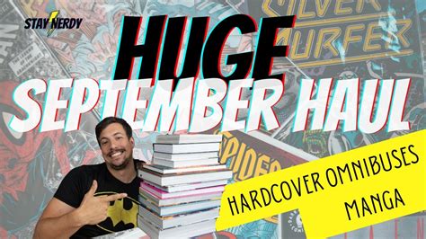 My HUGE September Haul | Manga & Hardcover Omnibuses - YouTube