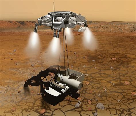 Mars sample return mission, artwork Photograph by Science Photo Library ...