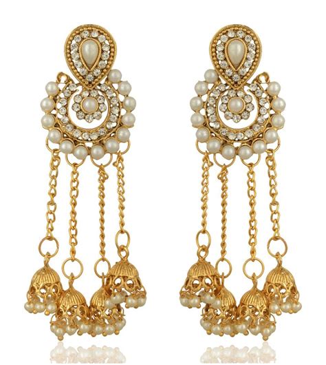 Bahubali earrings - Reeti Fashion - 3494101