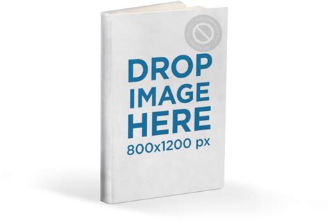 Download E-book Cover Mockup Template Over Transparent Background - 3d Book Cover Transparent ...