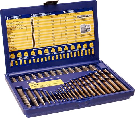 35 Piece Master Screw Extractor Set With Cobalt Bits Business, Industry ...