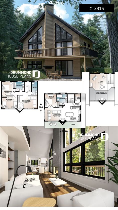 Discover the plan 2915 (Skybridge 3) which will please you for its 1, 2 ...