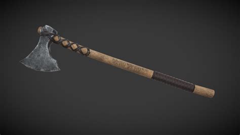 Viking Axe - Download Free 3D model by abbyrobb1417 [5e2c480] - Sketchfab