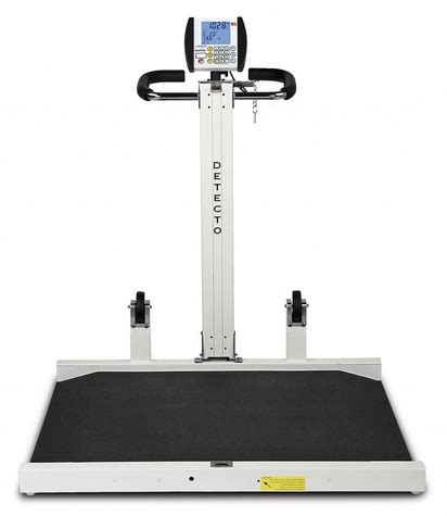 Detecto 6550 Folding Portable Wheelchair Scale - Detecto 6550 ...