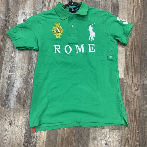 Chief Keef Green Rome Polo Ralph Lauren - Depop