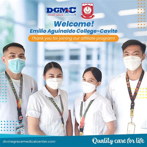 Welcome Emilio Aguinaldo College - Cavite - Divine Grace Medical Center (DGMC) | Hospital ...