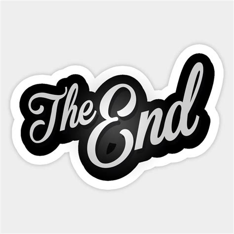 The End Vintage Film Frame by dellan in 2024 | Vintage film, Stickers, Aesthetic stickers