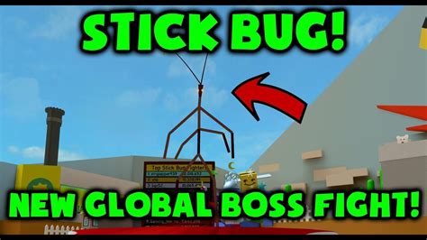 NEW BOSS!?! STICK BUG! Roblox Bee Swarm Simulator - YouTube