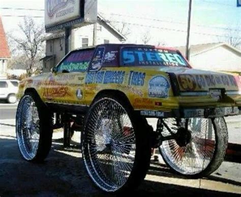 Pin on LOL | Donk cars, Weird cars, Rims for cars