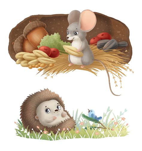 Illustrations for children's book :: Behance