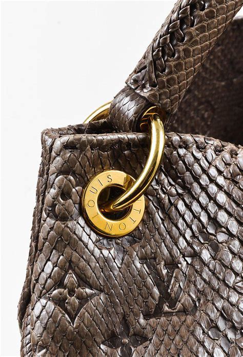 Louis Vuitton Artsy Python Handle | IQS Executive