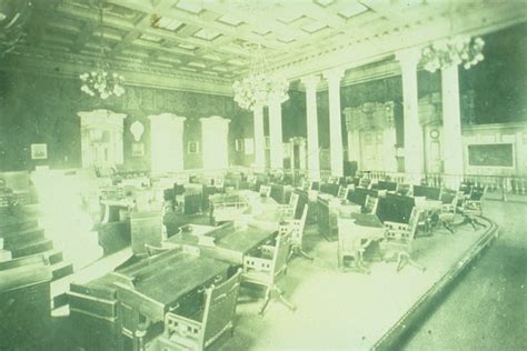 Senate Chamber In 1890s | Ohio Statehouse