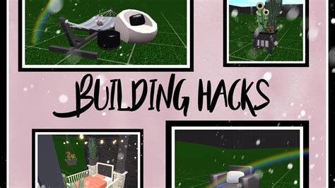 Bloxburg Hack Ideas