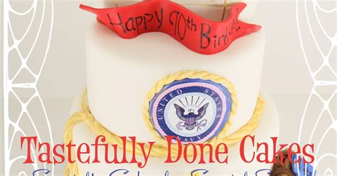 Tastefully Done: US Navy Birthday Cake