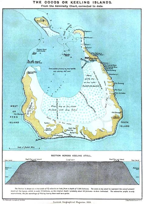 Cocos Islands Map - cocos islands • mappery