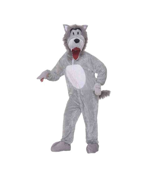 Adult Wolf Mascot Animal Costume - Animal Mascot Costume for Adults