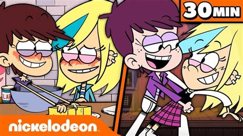 30 MINUTES with Luna & Sam 🏳️‍🌈 | The Loud House | Nickelodeon Cartoon ...