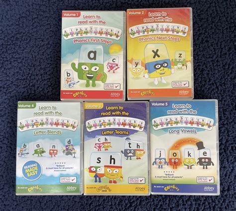 Alphablocks Complete Collection, Hobbies & Toys, Music & Media, CDs & DVDs on Carousell