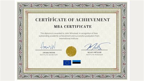 Online Mini-MBA | 10 Business Courses | ESTONIA (EU)