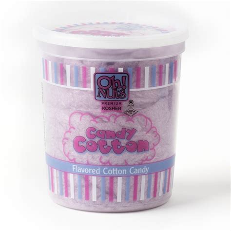 Purple Cotton Candy • Fresh Grape Flavored Cotton Candy • Oh! Nuts®