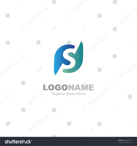 Ps Letter Logo Stock Vector Illustration 446597674 : Shutterstock