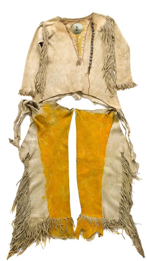 Bonhams : A Southern Plains boy's shirt | Native american clothing, Plain leggings, Boys shirts