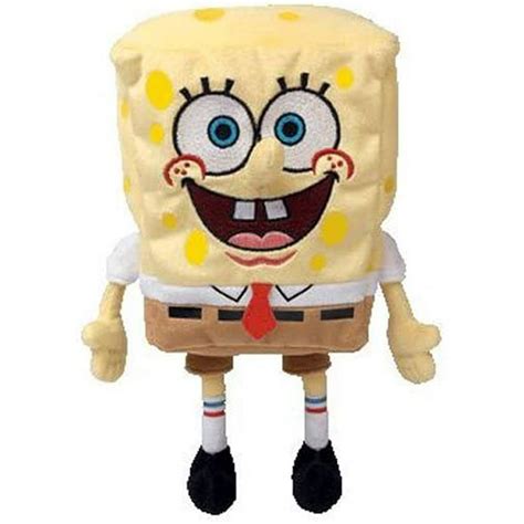 TY Original Beanies Baby - SPONGEBOB SQUAREPANTS ( Spongebob Movie Promo ) Plush - Walmart.com ...